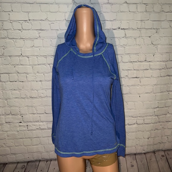 Avia Tops - Avia Dark Blue & Green Hoodie size S